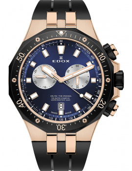 Edox 10109-357RNCA-BUIRA Delfin chronograph 43mm 20ATM