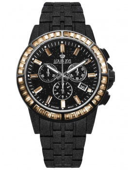 Louis XVI LXVI1183 Mens Watch Majeste  Frosted Iced Out 43mm 10ATM