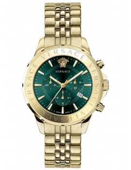 Versace VEV600619 Signature Chronograph Mens Watch 44mm 5ATM