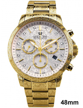 Louis XVI LXVI4002 Pánske hodiny Palais Royale 2.0 Diamond 48mm 10ATM