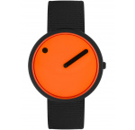PICTO R44007-R006 Unisex Watch Ghost Nets Signal Oranžová 40mm 5ATM