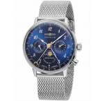 Zeppelin 7037M-3 Hindenburg LZ129 ladies watch moon phase 36mm 3ATM