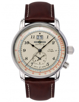 Zeppelin 8644-5 LZ-127 Men's 43mm 5ATM