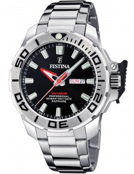 Festina F20665/4 Diver Mens Diving Watch 46mm 20ATM