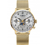 Zeppelin 7039M-1 LZ Hindenburg moonphase 36mm 3ATM