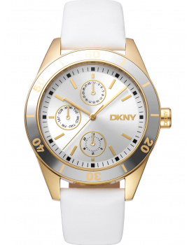 DKNY DK1L028L0025 Ladies Watch Nolita Športové White 38mm 5ATM