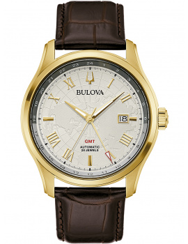 Bulova 97B210 Wilton GMT automatic 43mm 3ATM