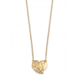 Engelsrufer ERN-LILHEARTWING-G heart wing ladies necklace 40cm, adjustable