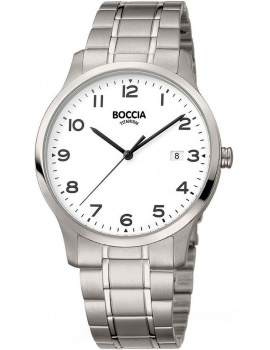 Boccia 3620-01 men`s watch titanium 40mm 10ATM