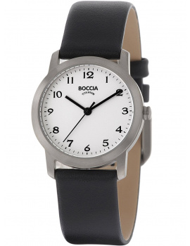 Boccia 3291-01 ladies watch titanium 29mm 5ATM