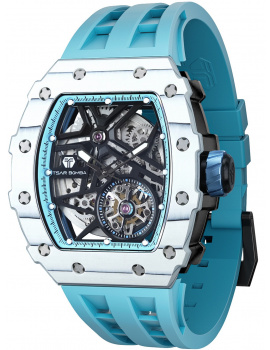 Tsar Bomba TB8209CF-06 Mens Watch Elementar Carbon Fiber Automatic 44mm 5ATM