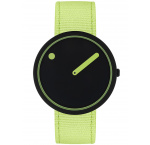 Picto R44023-R013 Manta Ray Black and Paradise Green 40mm 5ATM