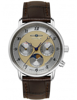 Zeppelin 8537-5 Ladies Watch Friedrichshafen 36mm 5ATM