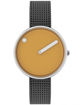 Picto 43353-1212 Ladies Watch Mustard Yellow 30mm 5ATM