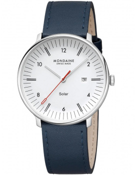 Mondaine MLE.41910.LDV Mens Watch Doppio Slnečný pohon 41mm 5ATM