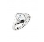 Thomas Sabo TR2523-051-14-56 Ring with white zirconia stone Oval Silver Ladies