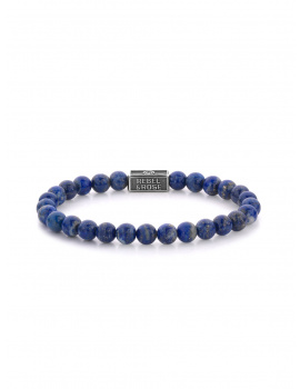 Rebel & Ružové bracelet Lapis Lazuli RR-6S002-S-M ladies