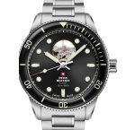 Swiss Military SMA34106.11 Mens Watch Automatic Open-Heart Diver 42mm 20ATM