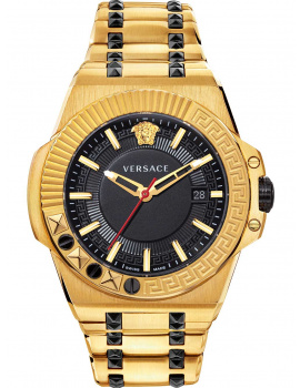 Versace VEDY00619 Chain Reaction men`s watch 46mm 5ATM