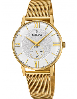 Festina F20569/2 Retro men's watch 36mm 3ATM