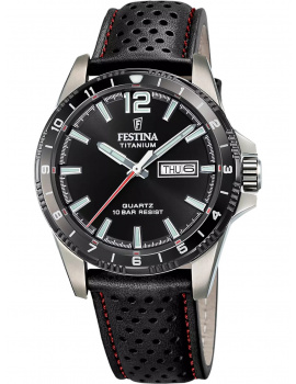 Festina F20699/4 Mens Watch Quartz Titanium 43mm 10ATM