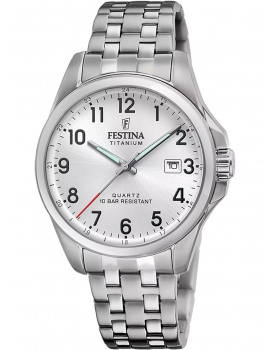 Festina F20696/1 Mens Watch Quartz Titanium 41mm 10ATM