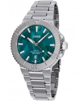 Oris 01 733 7730 4137-07 8 24 05PEB Mens Watch Aquis Date 43,5mm 30ATM