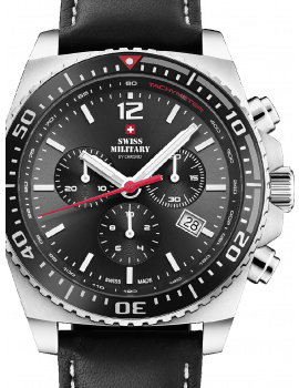 Swiss Military SM34093.03 Športové Chronograph 45mm 10ATM