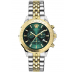 Versace VEV602023 Signature Chronograph Mens Watch 44mm 5ATM