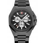 Swiss Alpine Military 7005.9177 Typhoon Chronograph Mens Watch 42mm 10ATM