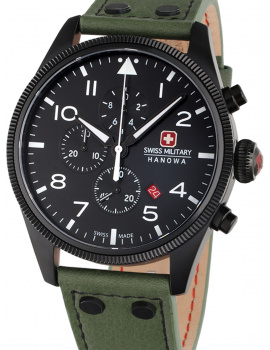 Swiss Military Hanowa SMWGC0000430 Thunderbolt Chronograph Mens Watch 43mm 10ATM