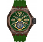Nubeo NB-6075-0B Mens Watch Messenger Tourbillon Limited 52mm 10ATM