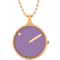 Picto 43303-9012R Ladies Watch Violet Glow Necklace 30mm 5ATM