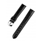 Ingersoll replacement strap [18 mm] black silver clasp Ref. 27188