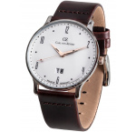 Carl von Zeyten CVZ0019WH Mens Watch Lenzkirch 42mm 3ATM