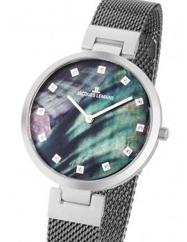 Jacques Lemans 1-2001K Milano Ladies Watch 36mm 5ATM