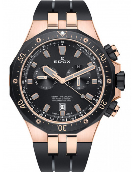 Edox 10109-357RNCA-NIRG Delfin chronograph 43mm 20ATM