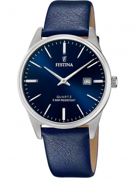 Festina F20512/3 Classic Mens Watch 39mm 5ATM