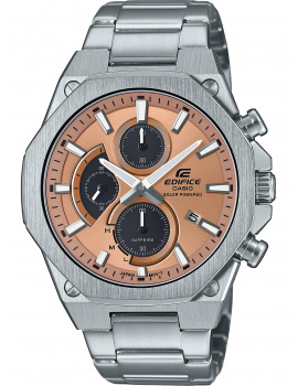 Casio EFS-S570D-5AUEF Mens Watch Edifice Chronograph Slnečný pohon 44mm 10ATM