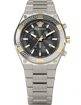 Versace VESO01123 Mens Watch Športové Greca Chrono 46mm 5ATM