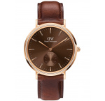 Daniel Wellington DW00100707 Mens Watch Classic Multi-Eye St Mawes Amber 40mm 3ATM