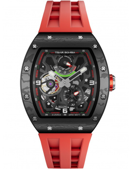 Tsar Bomba TB8212CF-02 Mens Watch Elementar Carbon Fiber Automatic 50mm 5ATM