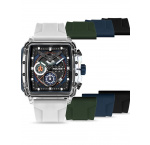 Police PEWGO0052401-SET Mens Watch Clout Set Chrono 43mm 3ATM