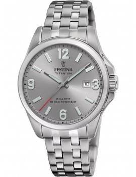 Festina F20696/2 Mens Watch Quartz Titanium 41mm 10ATM