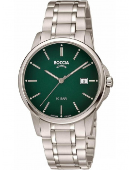 Boccia 3633-05 men`s watch titanium 40mm 10ATM