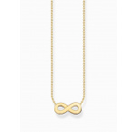Thomas Sabo KE2221-413-39-L45V Gold-plated chain w. infinity pendant