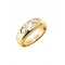 Thomas Sabo TR2525-414-14-56 Ring with faceted white zirconia stones Gold-plated Ladies