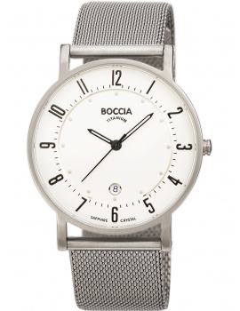 Boccia 3533-04 men`s watch titanium 37mm 5ATM