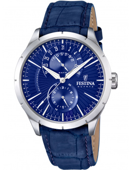 Festina F16573/7 Retro Mens Watch 45mm 5ATM