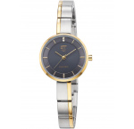ETT ELS-12151-52M Diamond Lady Slnečný pohon Drive Ladies Watch 28mm 5ATM